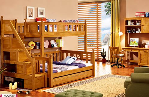 Tham khảo bảng giá giường tầng trẻ em nhập khẩu hiện nay